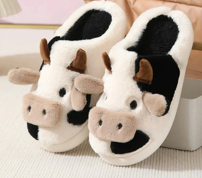 Handmade Cow Slippers