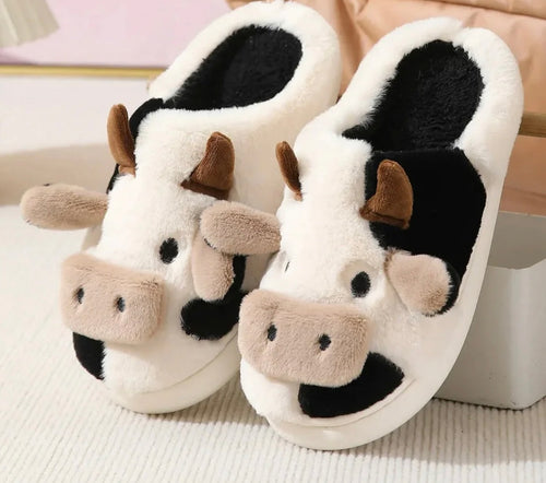 Handmade Cow Slippers